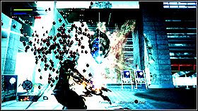 Wyjdź z budynku, uruchom Wzrok Ninja i przebiegnij po ścianie omijając śmigło helikoptera - Misja 6 | Opis przejścia | Ninja Blade - Ninja Blade - poradnik do gry