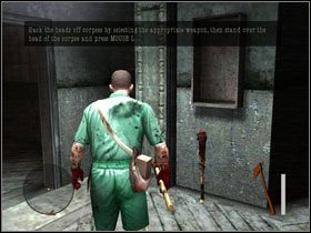 Po oświetlonym placu #1 chodzi kolejny dewiant - 3. Sexual deviants - Opis przejścia - Manhunt 2 - poradnik do gry