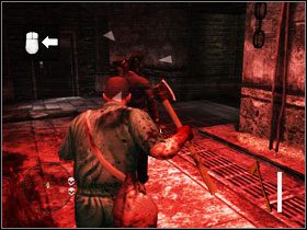 Wracamy na parter i używamy głowy do otwarcia sobie drzwi #1 - 3. Sexual deviants - Opis przejścia - Manhunt 2 - poradnik do gry