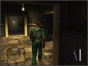 Stuknięcie w ścianę przywoła do nas jednego z przeciwników, który ustawi się w miejscu idealnym do egzekucji #1 - 4. Red light - Opis przejścia - Manhunt 2 - poradnik do gry