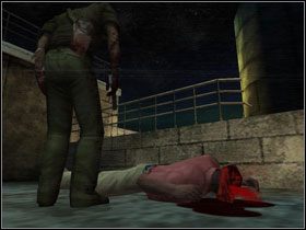 W szafce po lewej, mamy dwa pudełka z amunicją #1 - 5. Best friends - Opis przejścia - Manhunt 2 - poradnik do gry