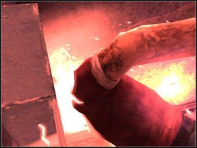 Przeskakujemy nad blatem i masakrujemy recepcjonistę rozmawiającego przez telefon #1 - 7. Bees' honey pot - Opis przejścia - Manhunt 2 - poradnik do gry