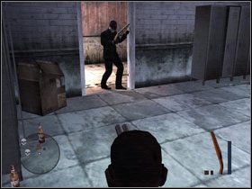 Po raz kolejny opuszczamy łazienkę przez okno i przechodzimy przez drzwi po prawej #1 - 7. Bees' honey pot - Opis przejścia - Manhunt 2 - poradnik do gry