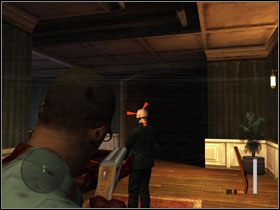 Po naszej prawej mamy dwóch agentów #1 , po lewej jednego #2 - 7. Bees' honey pot - Opis przejścia - Manhunt 2 - poradnik do gry