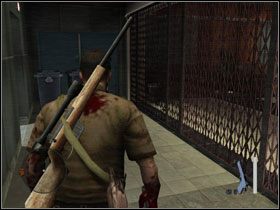 W końcu powinniśmy dotrzeć do drzwi widocznych na #1 - 8. Assassination - Opis przejścia - Manhunt 2 - poradnik do gry