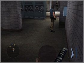 Podążamy za tabliczką prowadzącą nas do wyjścia #1 - 12. Broadcast interrupted - Opis przejścia - Manhunt 2 - poradnik do gry