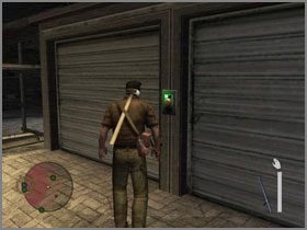 Stukając w ścianę, zwracamy na siebie uwagę kolejnego śmiałka #1 - 14. Domestic disturbance - Opis przejścia - Manhunt 2 - poradnik do gry