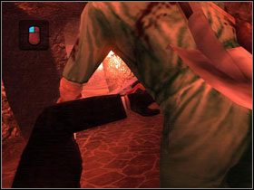 Otwieramy kratę łomem #1 i schodzimy do podziemi - 15A. Personality clash (DANNY) - Opis przejścia - Manhunt 2 - poradnik do gry