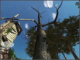 Teraz biegnij na ratunek Minie (na rozstaje i na brzeg jeziora, pod klon), niestety, okaże się, że dziewczyny nie ma już pod drzewem - Rozdział pierwszy (2) - Opis przejścia - Return to Mysterious Island 2 - poradnik do gry