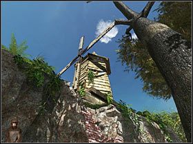 Po wszystkim podnieś upuszczony kij , a z rozwalonego gniazda zabierz szerszenią larwę - Rozdział pierwszy (2) - Opis przejścia - Return to Mysterious Island 2 - poradnik do gry