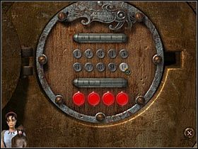 Zejdź po schodkach (na prawo od wiatraka) i maszeruj na rozstaje (1