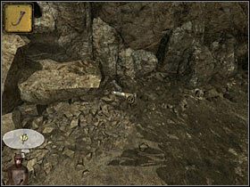 Teraz skieruj Jepa do niedużego otworu w skale na prawo od kaktusa - Rozdział trzeci (2) - Opis przejścia - Return to Mysterious Island 2 - poradnik do gry