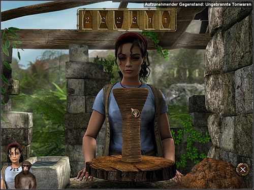 Kiedy koło się zatrzyma, zabierz niewypalony gliniany wazon - Rozdział czwarty (1) - Opis przejścia - Return to Mysterious Island 2 - poradnik do gry