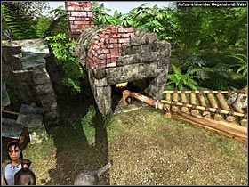 Skieruj się teraz do niewielkiego pieca z kominem (tuż obok) - Rozdział czwarty (1) - Opis przejścia - Return to Mysterious Island 2 - poradnik do gry