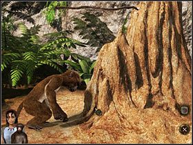 Obróć się w stronę skał - Rozdział piąty (1) - Opis przejścia - Return to Mysterious Island 2 - poradnik do gry