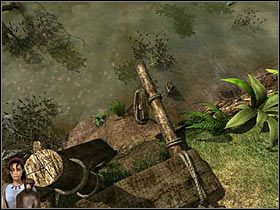 Maszeruj teraz ścieżką na lewo od robota, a na skrzyżowaniu nadal wal prosto (pomiędzy złote zboża) - Rozdział trzeci (1) - Opis przejścia - Return to Mysterious Island 2 - poradnik do gry