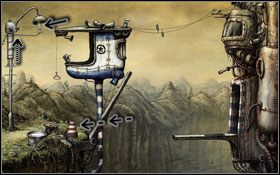 Wdrapujemy się na słup #1 , najwyżej jak tylko możemy - [Opis przejścia] Scena 02 | Machinarium - Machinarium - poradnik do gry