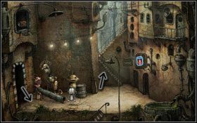 Ograny robot rozrzuci pionki po pomieszczeniu - [Opis przejścia] Scena 10 | Machinarium - Machinarium - poradnik do gry