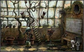 Trafiamy do cieplarni #1 - [Opis przejścia] Scena 15 | Machinarium - Machinarium - poradnik do gry