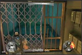 Gdy wszyscy wrogowie padną, podbiegnij do czarnoskórego sojusznika, by przejść przez kolejną kratę - [Opis przejścia - Etap 1] cz. 2 - Army of Two: The 40th Day - poradnik do gry