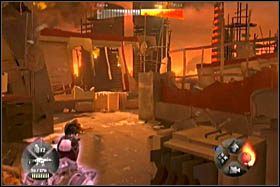 Po pokonaniu pierwszych napastników, kierujemy się w dalszą drogę, trzymając się razem - [Opis przejścia - Etap 2] cz. 1 - Army of Two: The 40th Day - poradnik do gry