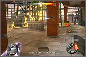 W okolicy natkniesz się na jednego osobnika z tarczą - [Opis przejścia - Etap 2] cz. 2 - Army of Two: The 40th Day - poradnik do gry