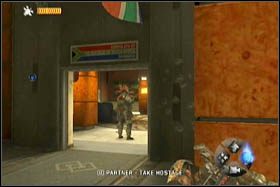 Przejdź do niej pomieszczeniami po prawej stronie - [Opis przejścia - Etap 2] cz. 3 - Army of Two: The 40th Day - poradnik do gry