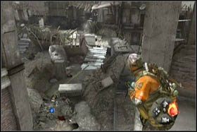 Dalsza droga znajduje się po drugiej stronie zrujnowanego budynku, w którym przed momentem znajdował się oponent z bazooką - [Opis przejścia - Etap 5] cz. 2 - Army of Two: The 40th Day - poradnik do gry