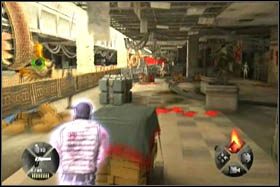 W ten sposób obydwoje trafią do wielkiej sali, z dużym chińskim smokiem, zawieszonym po środku - [Opis przejścia - Etap 5] cz. 2 - Army of Two: The 40th Day - poradnik do gry