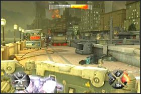 Po dotarciu do pierwszych schodów, przygotuj się na kolejną porcję oponentów - [Opis przejścia - Etap 6] cz. 1 - Army of Two: The 40th Day - poradnik do gry