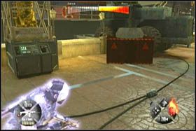 Po wyeliminowaniu wszystkich, podejdź do znajdującej się w pobliżu skrzyni i przymocuj do niej ładunek wybuchowy - [Opis przejścia - Etap 6] cz. 2 - Army of Two: The 40th Day - poradnik do gry