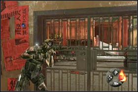 Będąc wewnątrz rozpoczynamy ostrzał wroga - [Opis przejścia - Etap 7] cz. 1 - Army of Two: The 40th Day - poradnik do gry