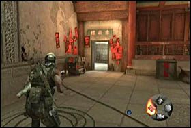 Dalsza droga prowadzi przez drzwi i kratę po prawej stronie - [Opis przejścia - Etap 7] cz. 1 - Army of Two: The 40th Day - poradnik do gry