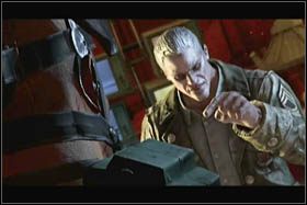 Docierając na szczyt, przyczepiamy ładunek wybuchowy do wielkich, czerwonych wrót i czekamy aż załączy się finałowa scenka - [Opis przejścia - Etap 7] cz. 2 - Army of Two: The 40th Day - poradnik do gry