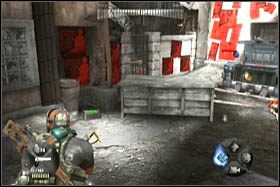 Radio pierwsze znajduje się w miejscu ze skrzynią z zapasami, gdzie dojdzie do skryptowego poddawania się - [Sekrety - Etap 5] - Army of Two: The 40th Day - poradnik do gry