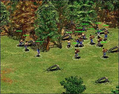 W dalszej części gry pamiętajcie o budowaniu Town Center zamiast stacji wydobywczych - dodatkowo dookoła nich można budować farmy - Brytyjczycy | Frakcje w Age of Empires II The Age of the Kings - Age of Empires II: The Age of the Kings - poradnik do gry