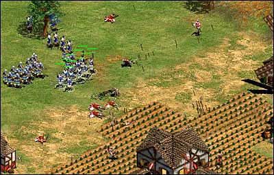 Na koniec sprowadzamy machiny oblężnicze i ostatecznie zrównujemy wrogie miasto z ziemia - Brytyjczycy | Frakcje w Age of Empires II The Age of the Kings - Age of Empires II: The Age of the Kings - poradnik do gry