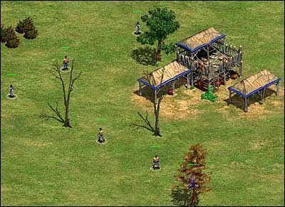 Może to niewiele, ale w początkowym okresie gry, takie szczegóły mają decydujące znaczenie - Chińczycy | Frakcje w Age of Empires II The Age of the Kings - Age of Empires II: The Age of the Kings - poradnik do gry