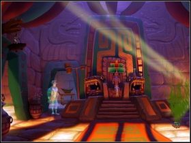 Użyj kosza spod papugi, a następnie weź wino stojące obok Pacala - Rozdział 5 | Opis przejścia | Ghost Pirates of Vooju Island - Ghost Pirates of Vooju Island - poradnik do gry