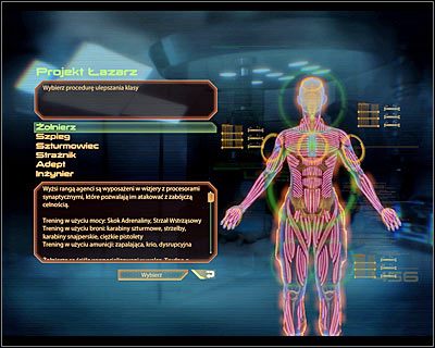 Wyboru klasy bohatera (nowego lub importowanego) dokonuje się dopiero po ukończeniu krótkiego wstępu. - Mass Effect 2: Proces tworzenia postaci - kreator, poziom trudności, biografia - Mass Effect 2 - poradnik do gry