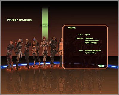 Doboru drużyny dokonuje się w momencie opuszczania Normandii i nic nie stoi na przeszkodzie żeby na każdą kolejną misję brać kogoś innego. - Mass Effect 2: Zestawienie członków drużyny - lista, kogo wybrać? - Mass Effect 2 - poradnik do gry