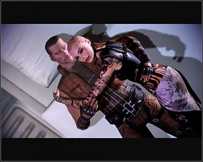 Mężczyzna może szukać szczęścia między innymi w objęciach Jack. - Mass Effect 2: Romanse - mężczyzna - Mass Effect 2 - poradnik do gry