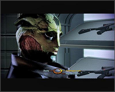 Pani kapitan jako obiekt swych zainteresowań możesz zaś wybrać między innymi Thanea. - Mass Effect 2: Romanse - kobieta - Mass Effect 2 - poradnik do gry