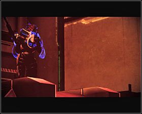 Skieruj się do jedynego dostępnego przejścia - Mass Effect 2: Akta, Skazaniec - opis przejścia, solucja - Mass Effect 2 - poradnik do gry