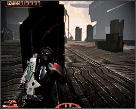 Warto tu sobie zapisać stan gry, bo przed Tobą zdecydowanie najdłuższa seria walk - Mass Effect 2: Akta, Przywódca - opis przejścia, solucja - Mass Effect 2 - poradnik do gry