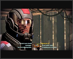 Możesz już podejść do Okeera i z nim porozmawiać - Mass Effect 2: Akta, Przywódca - opis przejścia, solucja - Mass Effect 2 - poradnik do gry