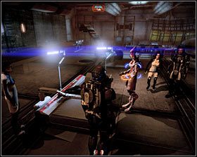 Możesz już przejść do prawego pomieszczenia - Mass Effect 2: Akta, Profesor - opis przejścia, solucja - Mass Effect 2 - poradnik do gry