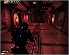 Możesz już skorzystać ze schodów, przy których pojawiali się wrogowie - Mass Effect 2: Akta, Profesor - opis przejścia, solucja - Mass Effect 2 - poradnik do gry