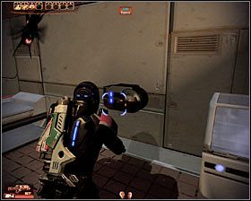 Stopniowo oczyszczaj okolicę, w szczególności uważając na Zbieraczy , którzy pojawią się dość niespodziewanie w pokazanym na pierwszym screenie miejscu - Mass Effect 2: Horyzont - opis przejścia, solucja - Mass Effect 2 - poradnik do gry