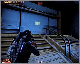 Po zakończeniu rozmowy koniecznie rozejrzyj się po okolicy - Mass Effect 2: Horyzont - opis przejścia, solucja - Mass Effect 2 - poradnik do gry